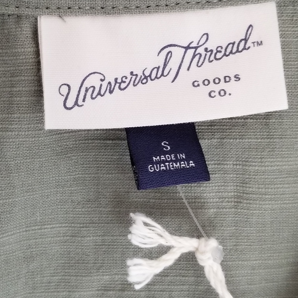 Universal Thread Button Down Sleeveless size Small - Picture 3 of 4